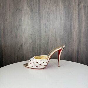 Louboutin Miss Z 100 Mules Gaagal strass satin